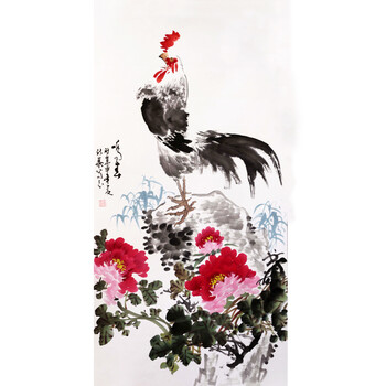 拍卖已结束职业画家 徐支钱《翘盼》06拍卖已结束一级美术师 袁华