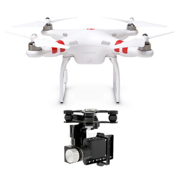 DJI大疆 精灵2 Phantom2+H3-3D/ H4-3D 云台 C 套餐(上手即飞)