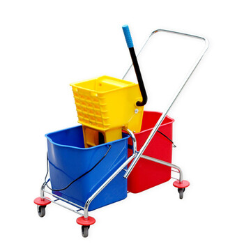 榨水车 酒店宾馆保洁墩布拖把挤水桶柞水清洁车 清洁工具 60升