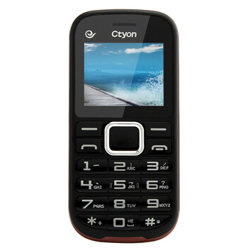 世纪天元（Ctyon）S500+ 电信2G老人手机 黑+香槟金