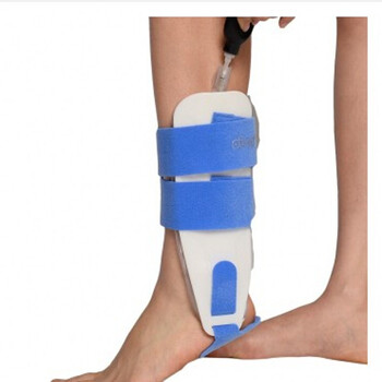 踝关节固定支具护具马镫护踝脚踝损伤扭伤韧带断裂撕裂夹板支撑马镫充气护踝不分左右发申通均码 图片价格品牌报价 京东