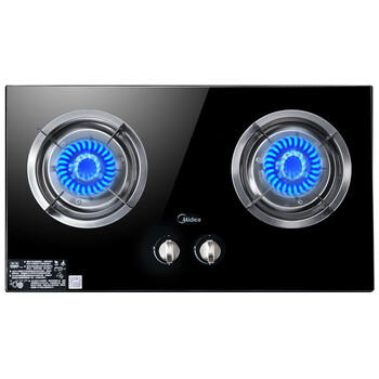 
                                        美的（Midea） 黑晶立体内旋火 台嵌两用燃气灶具(天然气）JZT-QL303B                