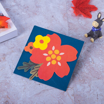 贺卡相册创意diy小卡片礼品商务爱情感谢贺卡七夕情人节表白 草杜鹃