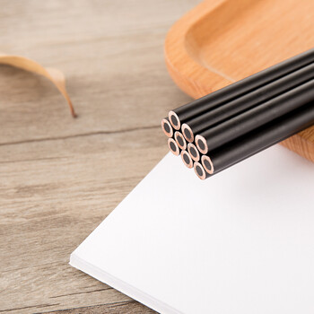 得力（deli）58120美术素描炭笔石墨铅笔软款12支盒装专业绘画手绘素描彩绘软款画画