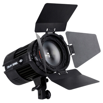 南冠led聚光灯人像摄影灯影视补光灯演播室灯影棚拍照造型灯100w