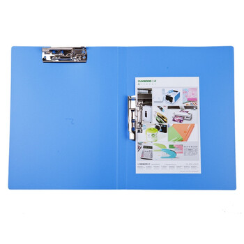 三木(SUNWOOD) 标准型双强力夹/文件夹 蓝色 AB201A/W