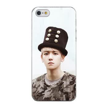 yumqua exo彩绘定制手机壳 适用于苹果iphone 5s/5 边伯贤