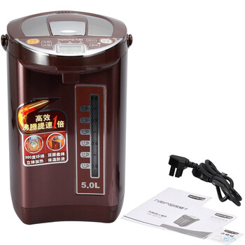 九阳（Joyoung）JYK-50P03A电热水瓶5L家用烧水壶不锈钢三段保温电水壶