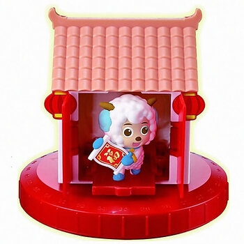 喜羊羊与灰太狼儿童玩具套装羊羊趣冒险 喜洋洋春节圣诞节礼品 喜羊羊