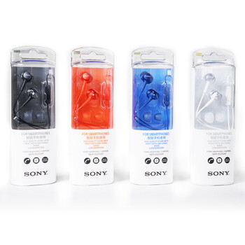 索尼（SONY）入耳式立体声通话耳机MDR-EX255AP 白色 3.8女神节 礼物