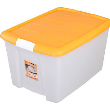 
                    
                                        爱丽思IRIS 环保塑料整理收纳箱TB-54D 橙色 50L                