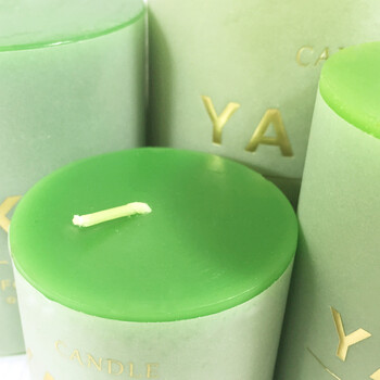 
                                        YANKE CANDLE—抹茶慕斯 经典柱形香氛蜡烛 无烟香薰蜡烛 浪漫礼物 绿色抹茶香味 7.5*10                
