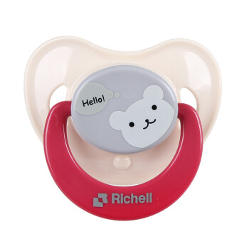 Richell 利其尔 CC 婴儿安抚奶嘴 三阶段可选 0-3个月