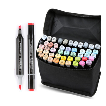 法卡勒3代马克笔三代软头酒精油性双头马克笔