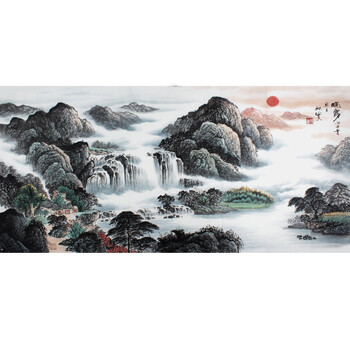 花鸟画家霍玉杰,书法家鲁汉,山水画家韩永良,实力画