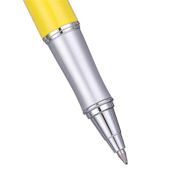 毕加索（pimio）签字笔 宝珠笔 毕业礼物 女 成人学生练字办公书写0.5mm 瓦纳系列936柠檬黄