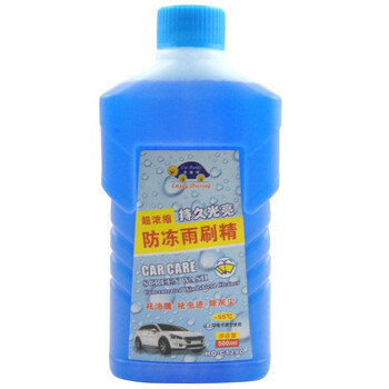 车旅伴（Car Buddy）HQ-C1291 防冻玻璃水 挡风玻璃清洁剂 500ml 6瓶装 -55℃以上环境使用