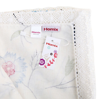 Homix 100*140cm精品棉麻桌布 茉莉庄园
