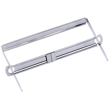 金得利50套/盒80mm耐用活页环金属装订夹装订条两孔打孔器简易文件装订夹条压条2孔封闭式活页扣OS1078 金得利50套/盒80mm耐用活页环金属装订夹装订条两孔打孔器简易文件装订夹条压条2孔封闭式活页扣OS1078