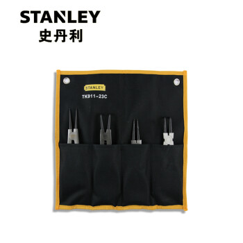 史丹利(Stanley)4件7英寸卡簧钳套装 TK911-23C