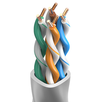 TP-LINK TL-EC5e00-305（灰）工程级原装超五类非屏蔽高速网线 无氧铜CAT5e类家装专用箱线 灰色 305米