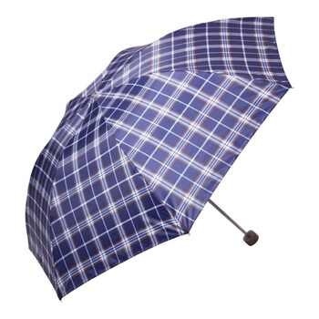 
                                        
                                                            天堂伞 三折雨伞晴雨伞男女商务伞57cm*7骨 339格子兰藏青                