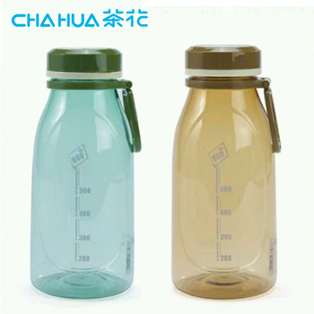 
                                        茶花塑料水杯运动杯情侣杯茶杯随身杯 子弹壳1只装_ 颜色随机 800ML                