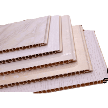 装饰材料集成墙板护墙板 石塑竹木纤维室内自快装pvc墙面扣板塑料