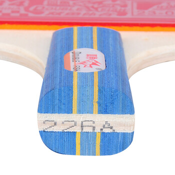 双鱼乒乓球拍直拍双拍套装 初学者兵兵球拍2只装附3球