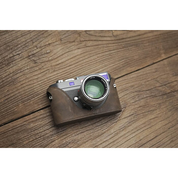 艾帛利 leica 徕卡 m9 m9p mm m-e me 真皮相机皮套 相机包 疯马皮