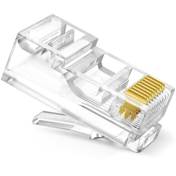 TP-LINK TL-EH601-100 六类非屏蔽网络水晶头 RJ45(100只装）