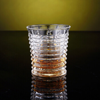克力琴 人造水晶杯洋酒杯玻璃杯啤酒杯烈酒杯水杯创意酒具威士忌酒杯 