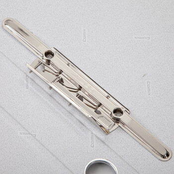 齐心(Comix) A4长押夹+板夹 纸板文件夹/资料夹/蓝色 NO.333