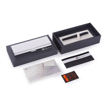 毕加索（pimio）签字笔 宝珠笔商务办公送礼 签名笔 毕业礼物 女 成人学生练字黎曼之美系列960磨砂黑