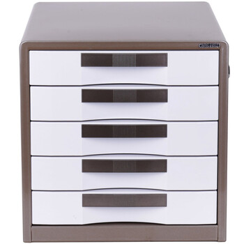 得力(deli)5层带锁手拉办公桌书桌桌面收纳盒文件柜收纳柜抽屉式储物柜资料柜带索引标签试卷学科分类灰色 得力(deli)5层带锁手拉办公桌书桌桌面收纳盒文件柜收纳柜抽屉式储物柜资料柜带索引标签试卷学科分类灰色