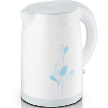 美的（Midea）电水壶进口温控无缝全钢电热水壶WH415E2b（烧水壶)