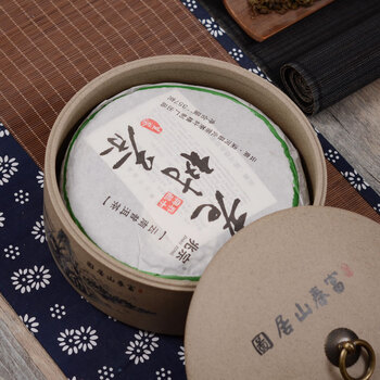 
                                        博度 粗陶普洱饼茶叶罐 陶瓷储存罐 大号茶罐陶罐 密封罐375g3饼装 富春山居图                