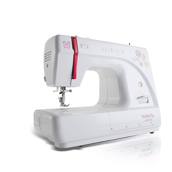 
                                        蝴蝶牌 JH8190A 家用电动多功能缝纫机 快速穿线小型正品锁边吃厚强低噪音                