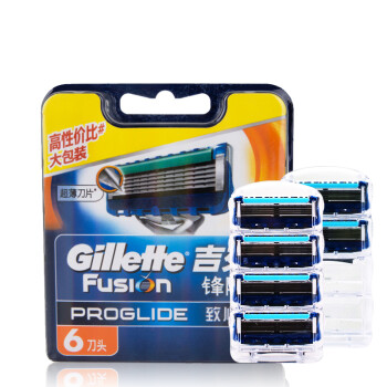 Gillette 吉列 锋隐致顺 刀头套装 6刀头