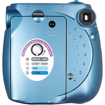 
                                        富士（FUJIFILM）INSTAX 一次成像相机  MINI7s相机 酷炫金属蓝                