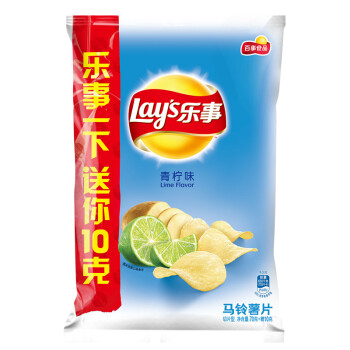 Lay's 乐事 薯片青柠味 70克