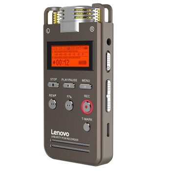  联想（Lenovo）数码录音笔B750 8G 专业微型PCM线性录音高清远距降噪无损HIFI音乐播放 学习商务会议执法取证　