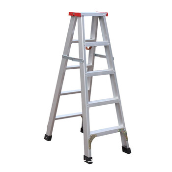 铝合金加厚人字梯家用折叠梯子室内登高小梯子阁楼登高梯铝梯梯凳