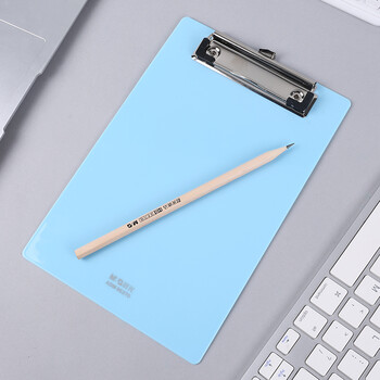 晨光（M&G）文具 A5蓝色耐折型书写板夹 记事夹文件夹垫板 单个装ADM95370