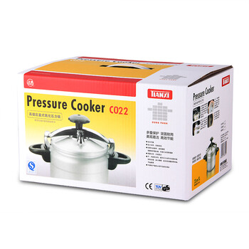 
                                        天喜Tianxi 自然发色压力锅 高压锅 CO22/5L 电磁炉燃气通用 压盖式不爆                