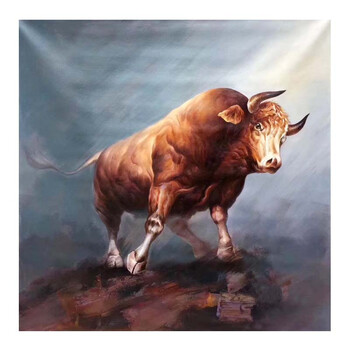 珍品06拍卖已结束何娇 巨幅油画《唯美江南行》06拍卖已结束何娇