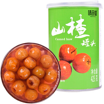 味品堂 水果罐头 山楂罐头 425g_ 7折现价7元