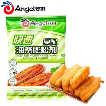 安琪酵母复配油条膨松剂300g无铝害膨松剂快速炸油条发酵粉 快速型300