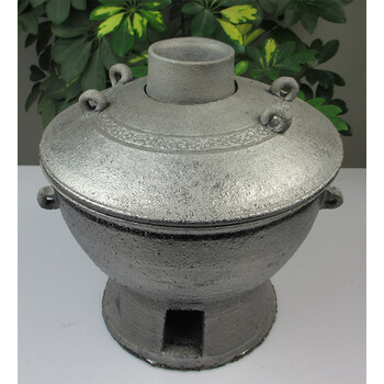 平定产传统土砂锅砂火锅木炭火锅无釉手工制作养生煲汤锅1 27cm 配件