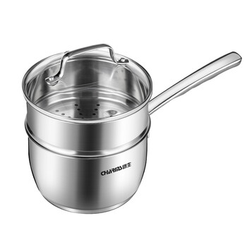 创生(charms) 创生304不锈钢奶锅小蒸锅小汤锅煮奶锅热奶锅迷你锅具